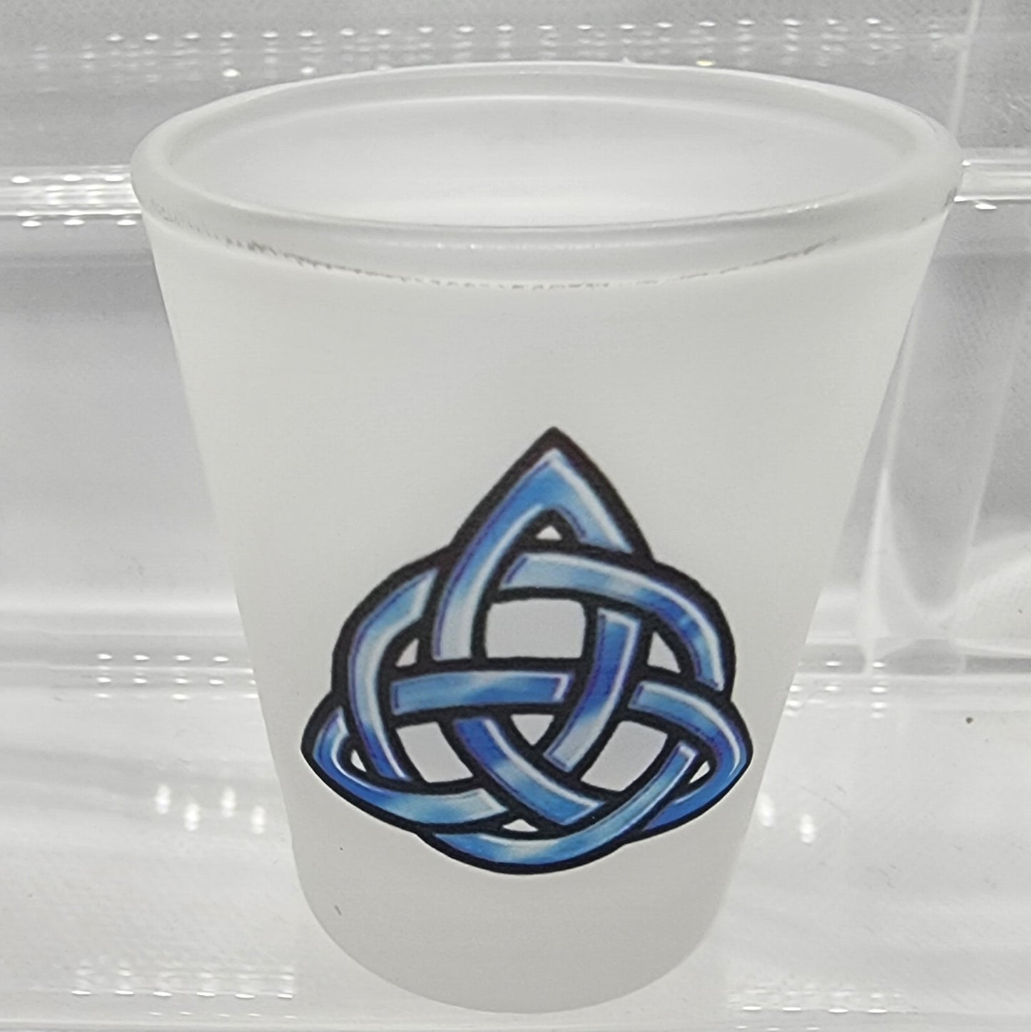 Frosted Shot Glass Set - Celtic Collection (Qty 4)