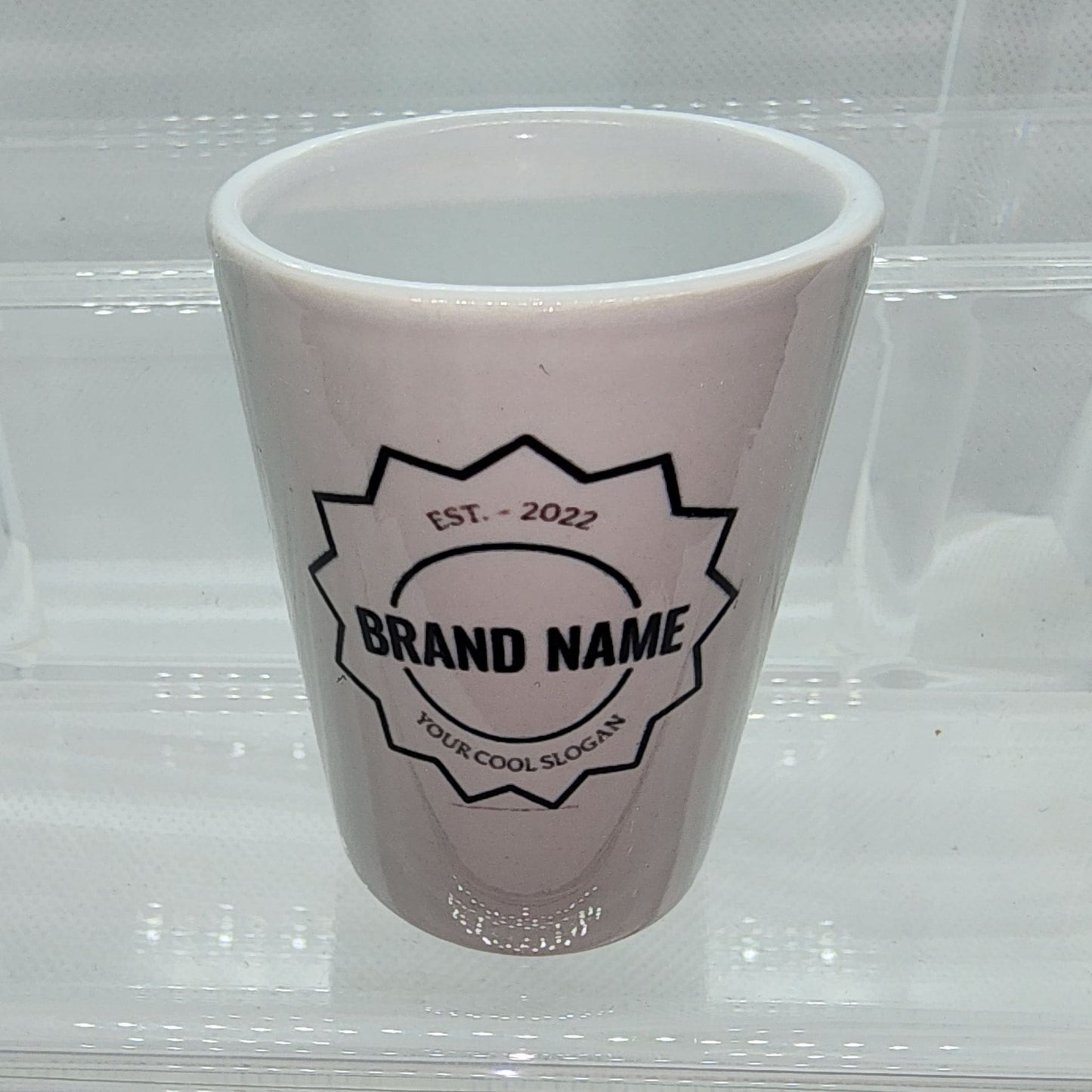 Custom Ceramic Shot Glass (Qty 4)