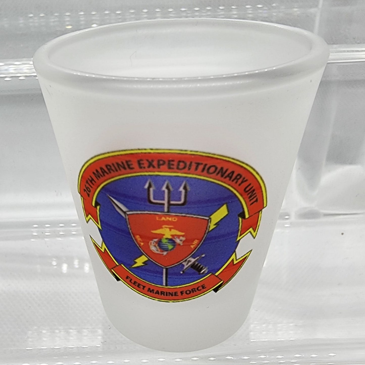 Custom Frosted Shot Glass Set - Your Unit (Qty 4)