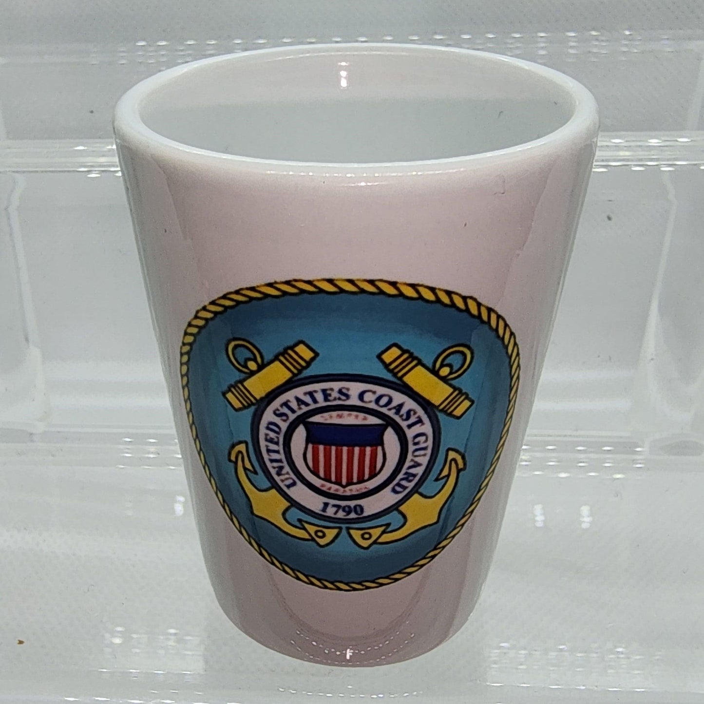 Ceramic Shot Glass Set - Military Collection (Qty 4)