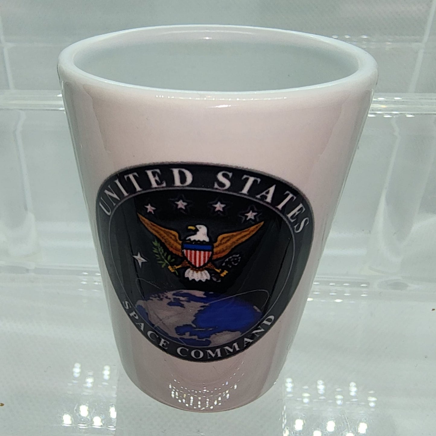 Ceramic Shot Glass Set - Military Collection (Qty 4)