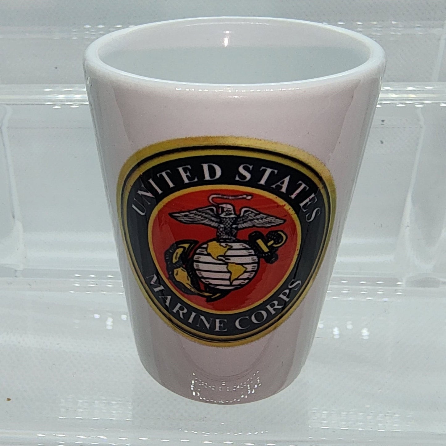 Ceramic Shot Glass Set - Military Collection (Qty 4)