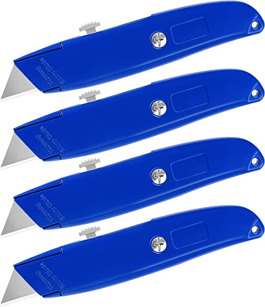 Custom Engraved Box Cutters - 4 Pack