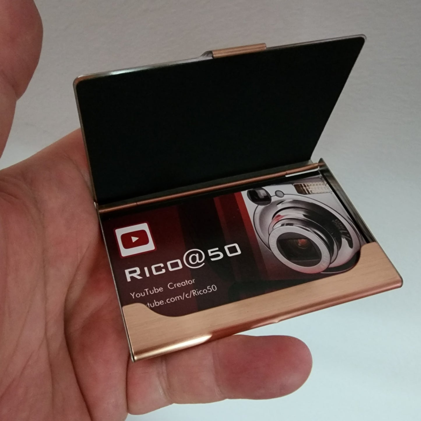 Custom Engraved Business Card Holder