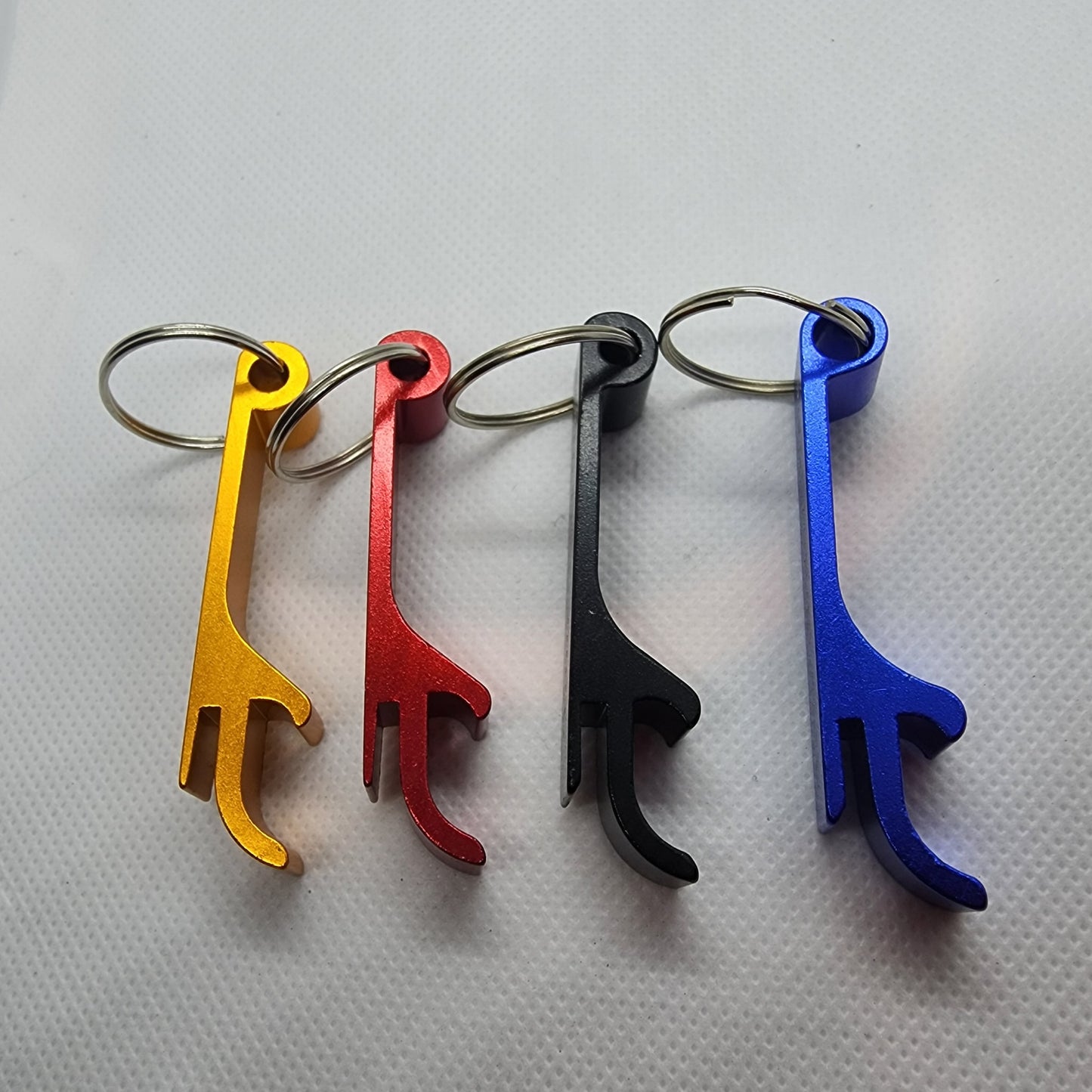 Custom Engraved Keychain Bottle Opener - 6 Pack