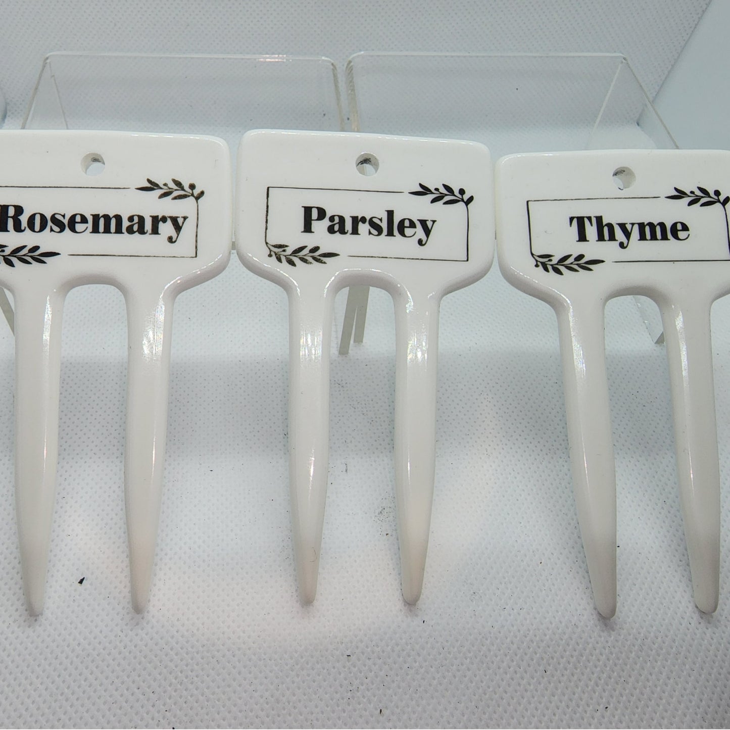Custom Etched Ceramic Plant Markers