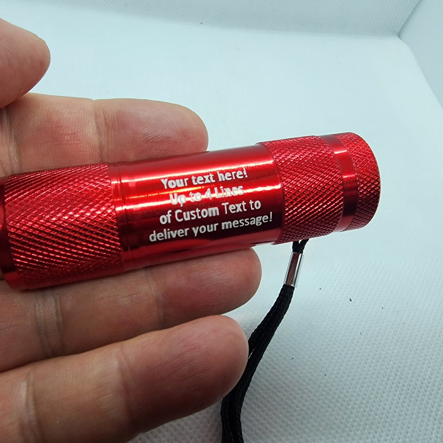 Custom Engraved Flashlight - Smooth Barrel