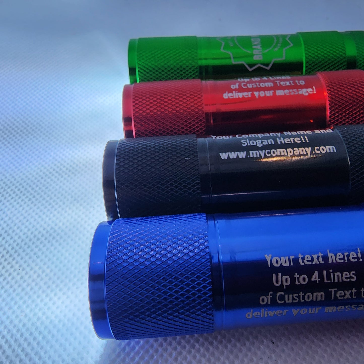 Custom Engraved Flashlight - Smooth Barrel
