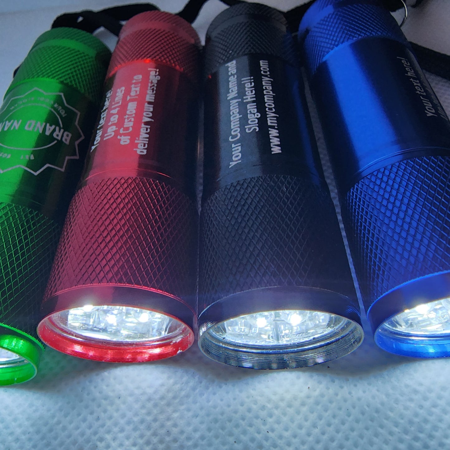 Custom Engraved Flashlight - Smooth Barrel