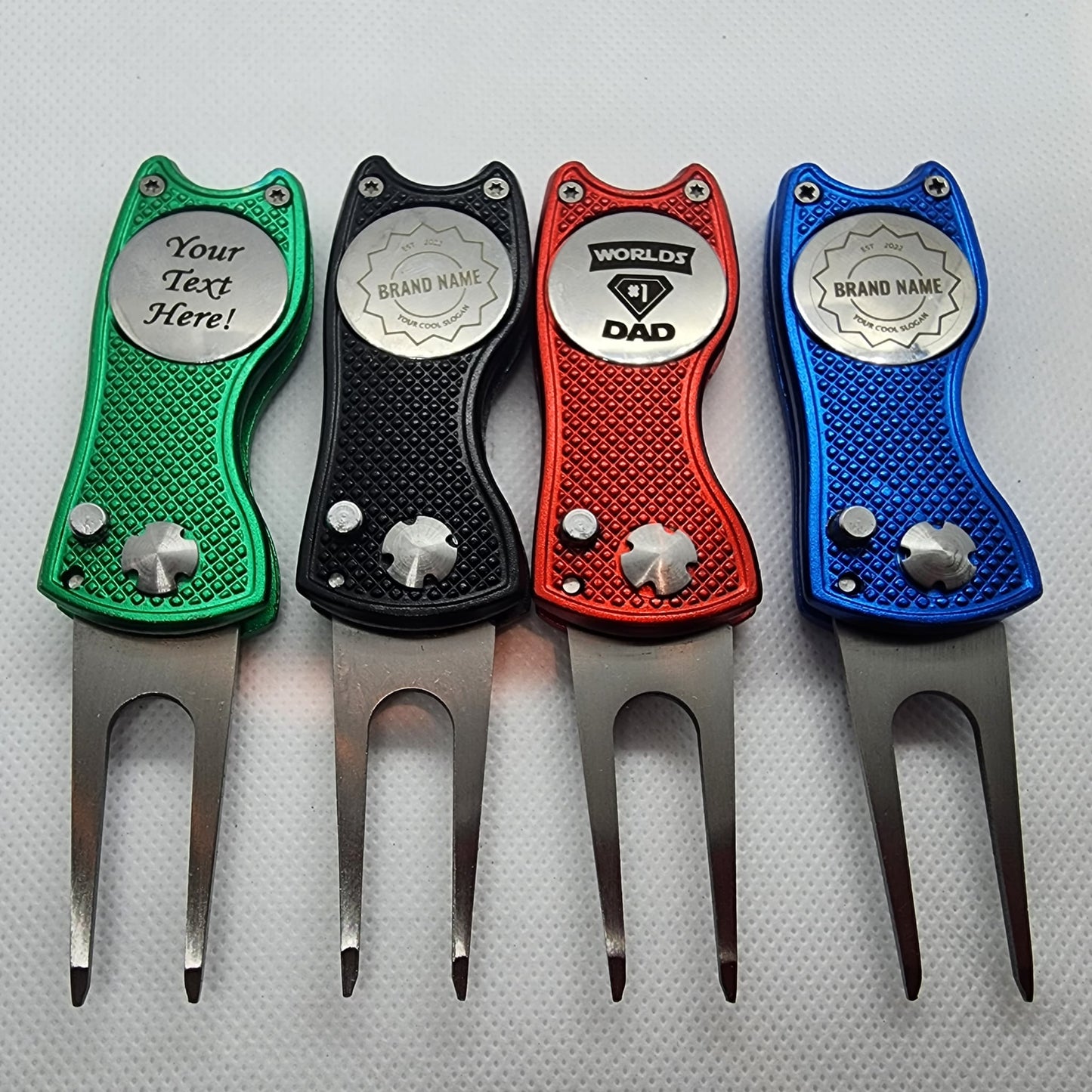 Custom Engraved Divot Tool and Ball Marker