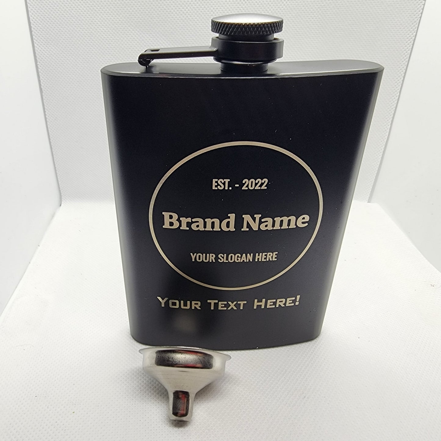 Custom Etched Hip Flasks