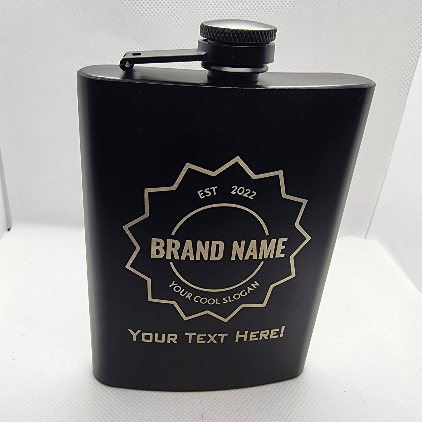 Custom Etched Hip Flasks