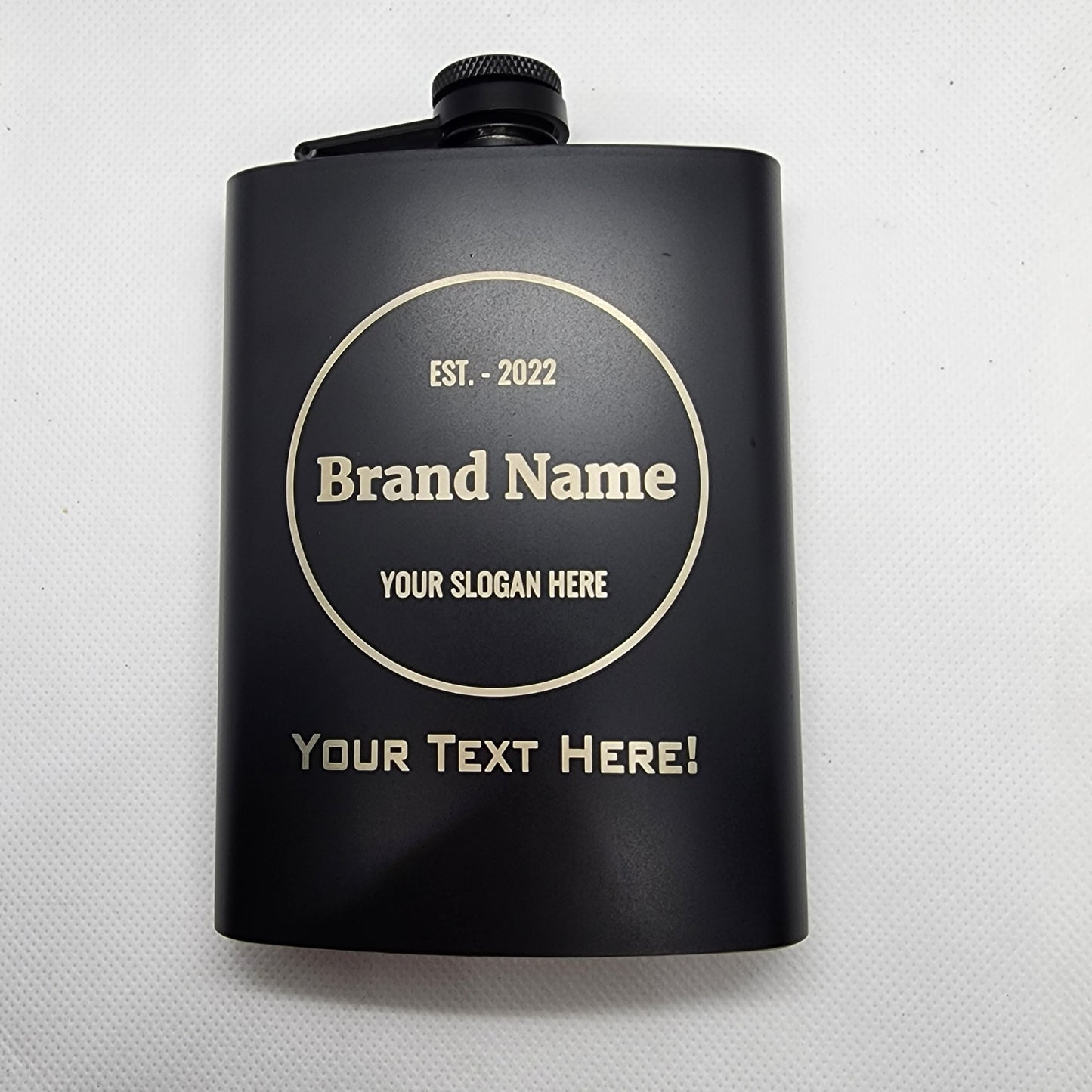 Custom Etched Hip Flasks