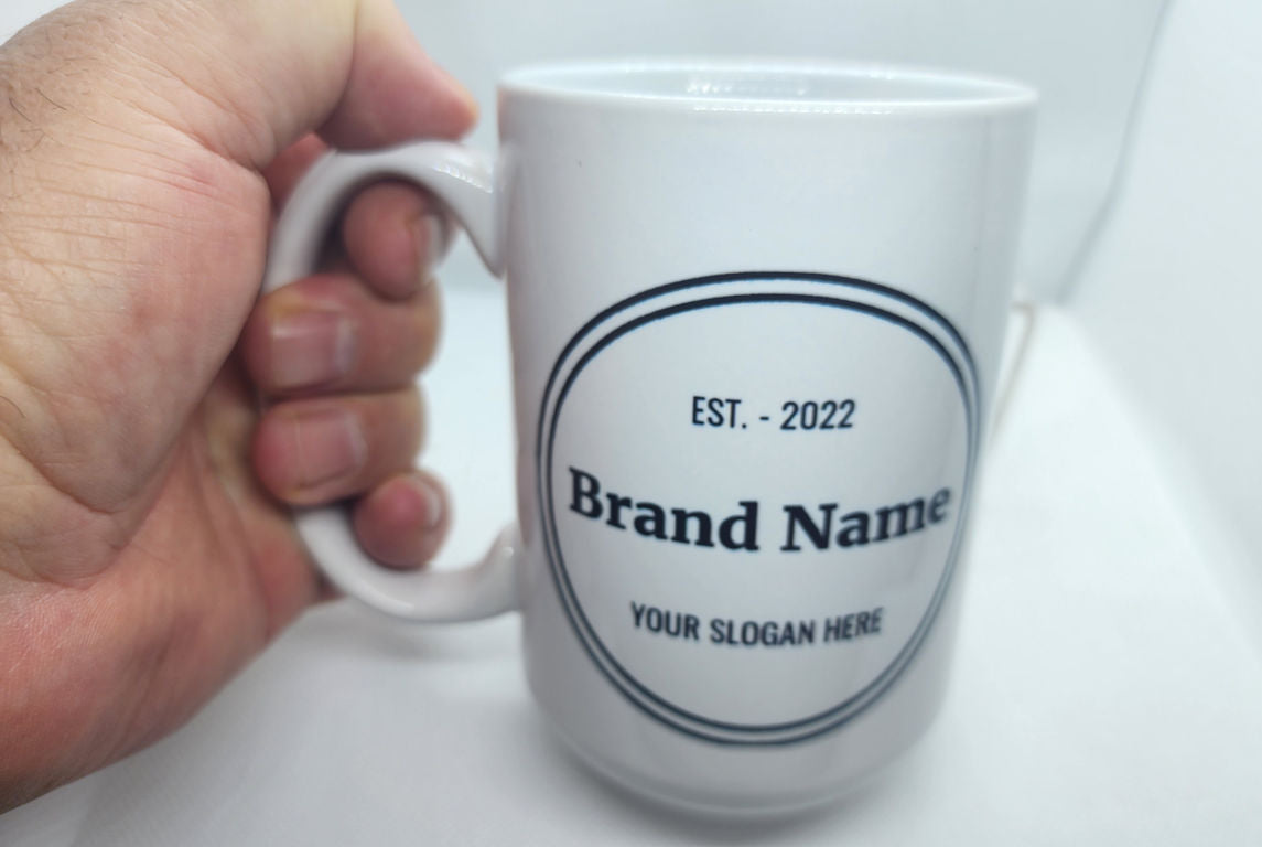 Customizable 15oz Coffee Mug