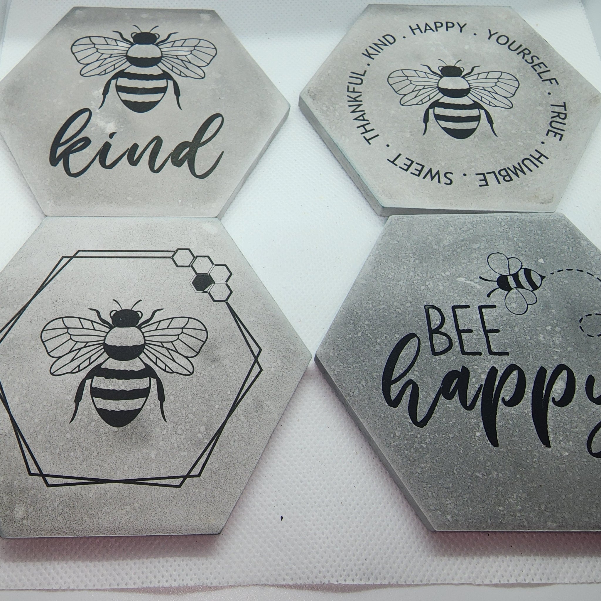 Bee Roler Coster Coaster Set - Bee Collection – Lightbourne Branding and Gifts