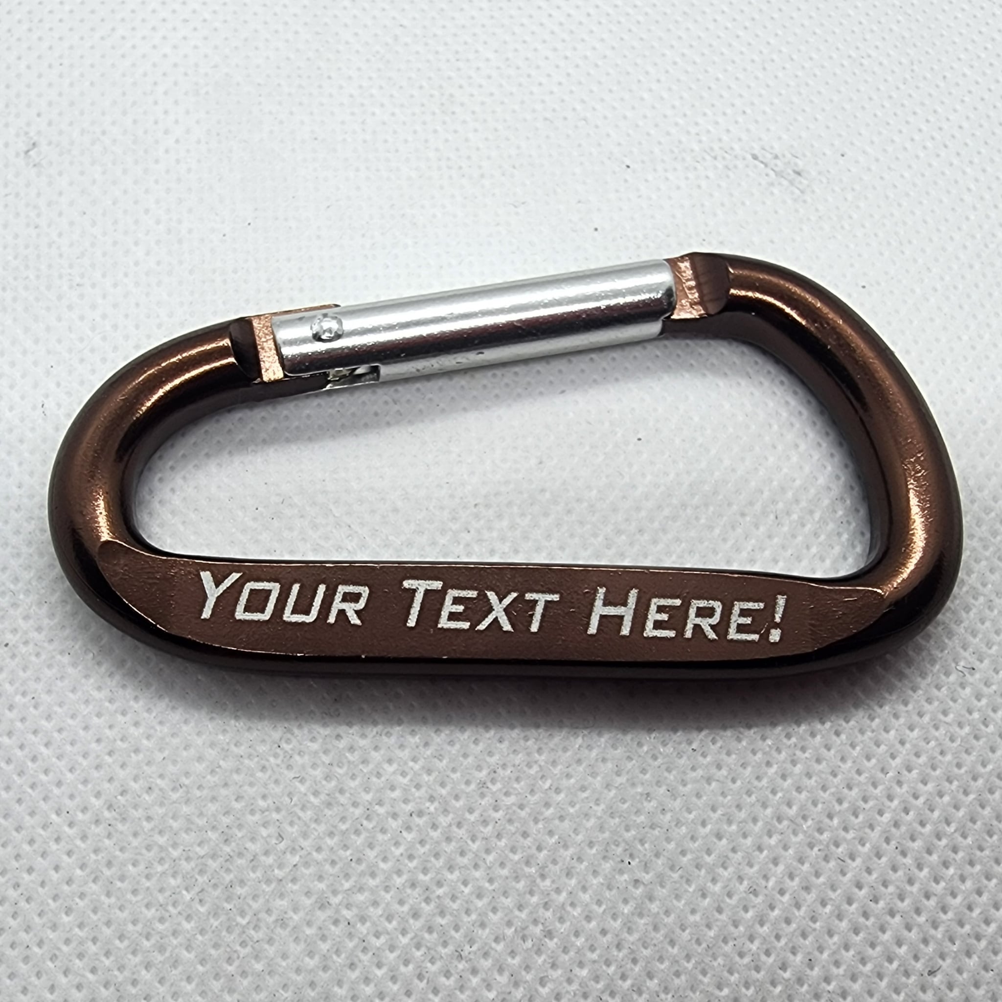 Custom on sale engraved carabiners