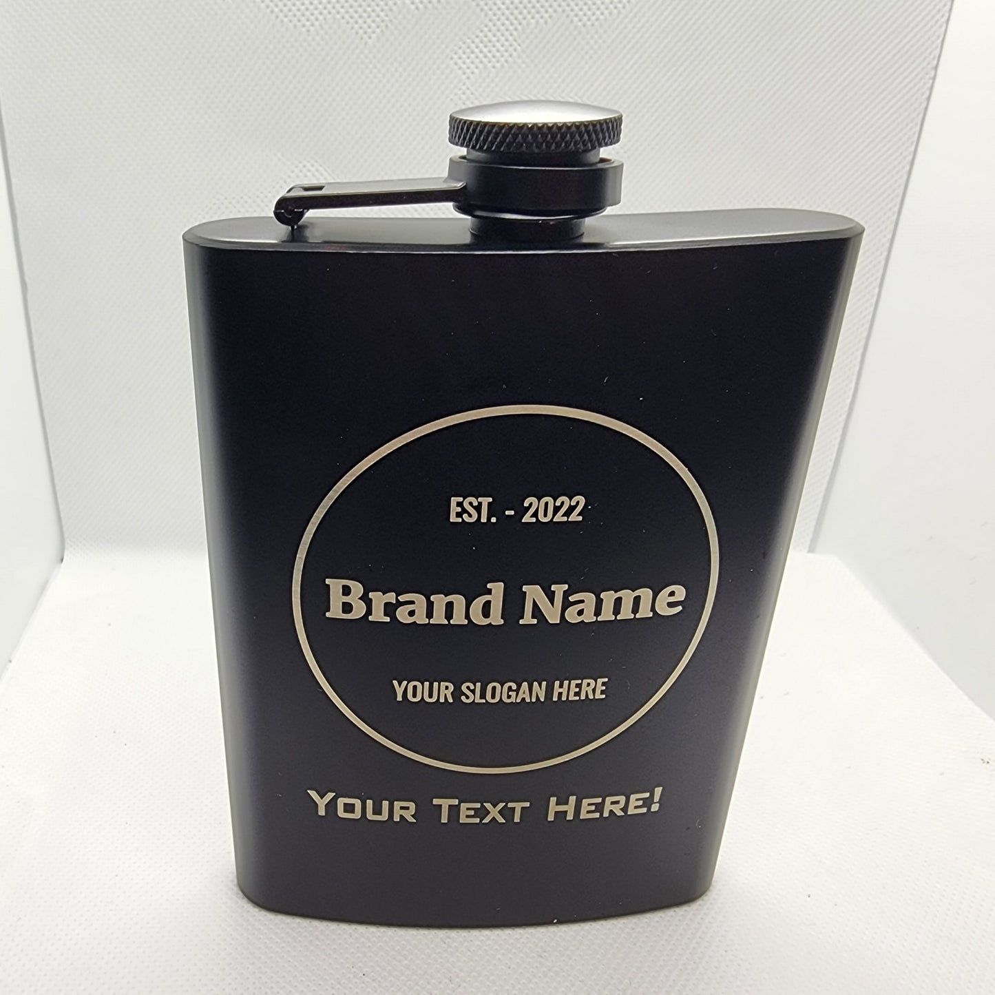 Custom Etched Hip Flasks