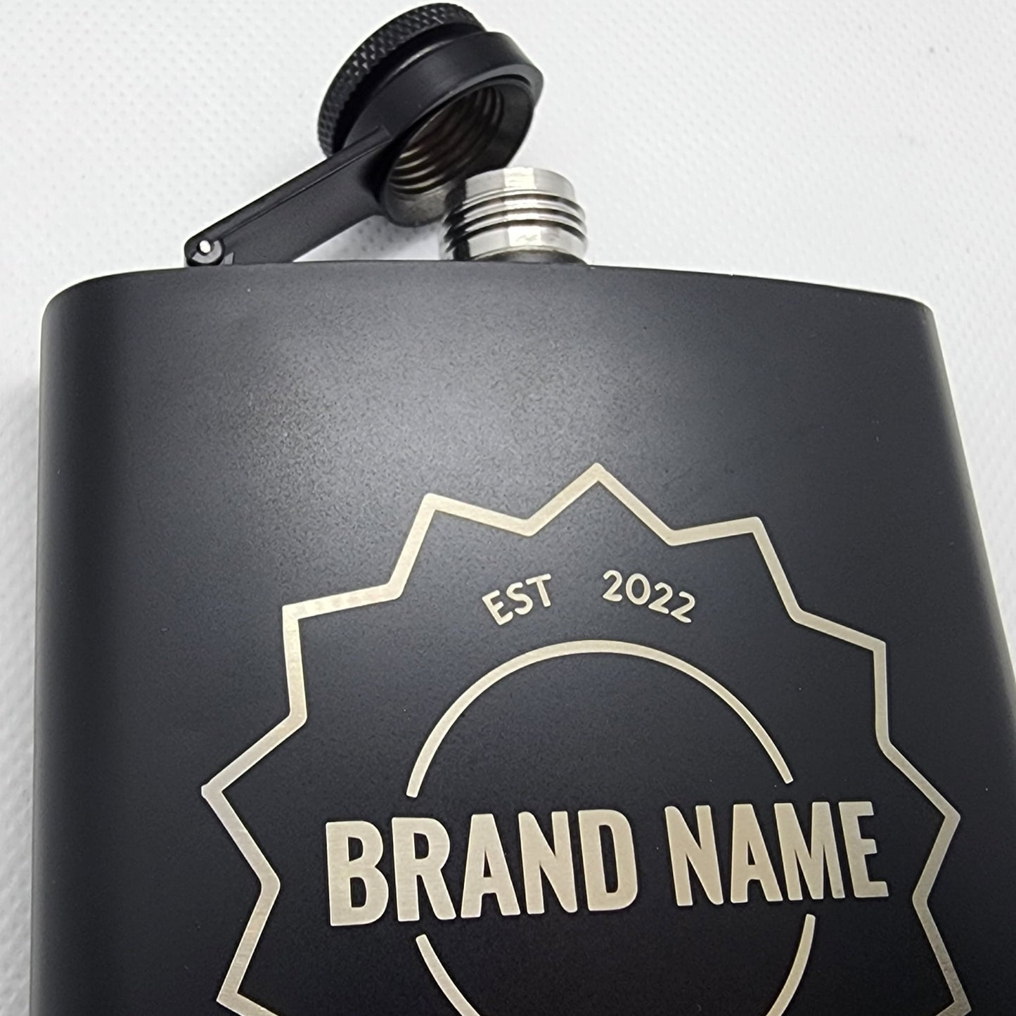 Custom Etched Hip Flasks